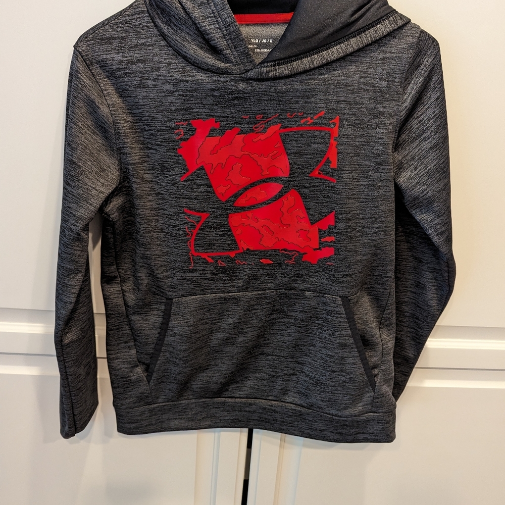 Under Armour hoodie, warm, with cool design